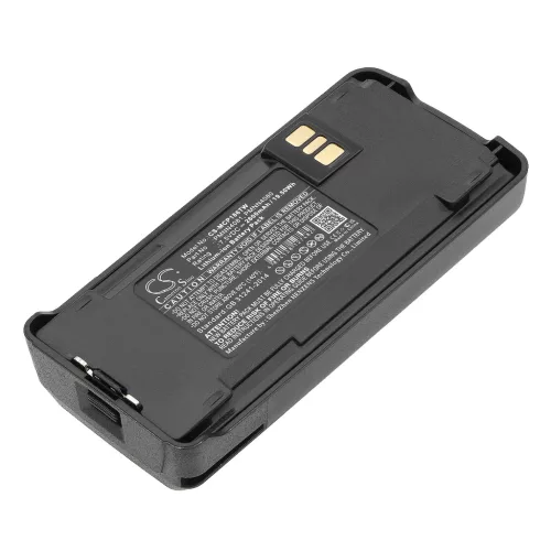 Motorola PMNN4080 helyettesítő rádió akkumulátor (Li-Ion, 2600mAh / 19.5Wh, 7.5V) - Utángyártott