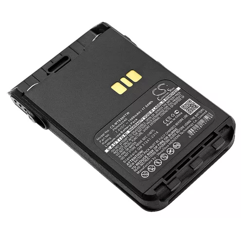 Motorola PMNN4440 helyettesítő rádió akkumulátor (Li-Ion, 1600mAh / 11.84Wh, 7.4V) - Utángyártott