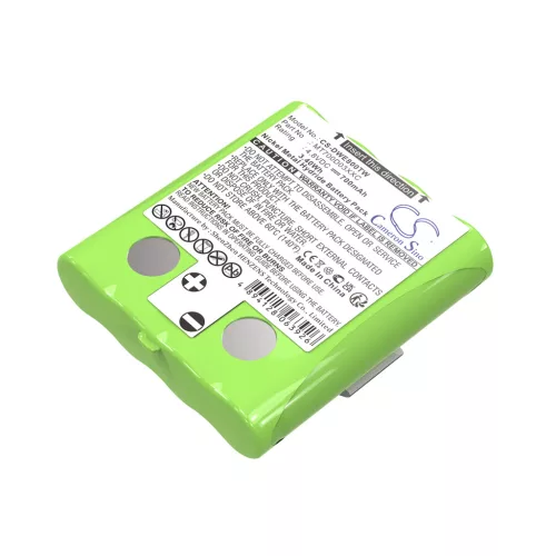 Simvalley PX-175-675 helyettesítő rádió akkumulátor (NiMh, 700mAh / 3.36Wh, 4.8V) - Utángyártott