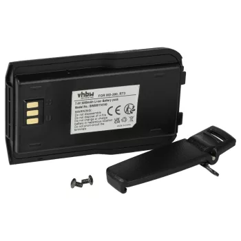   TYT / Tytera MD-380 készülékhez rádió akkumulátor (Li-Ion, 2000mAh / 14.8Wh, 7.4V) - Utángyártott