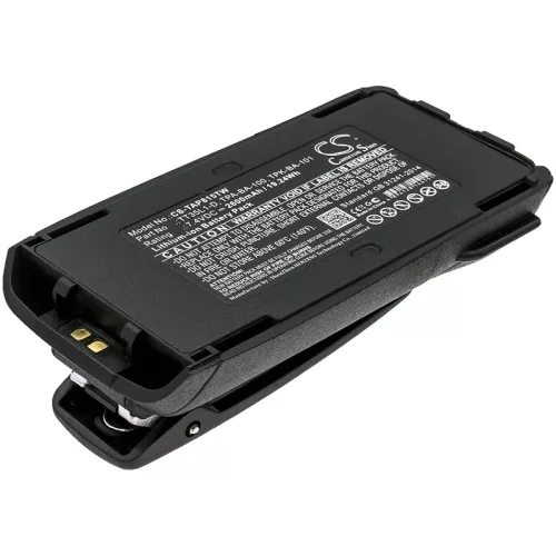 Tait T03-00011-CAAA helyettesítő rádió akkumulátor (Li-Ion, 2600mAh / 19.24Wh, 7.4V) - Utángyártott