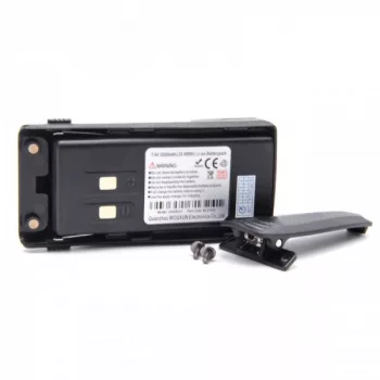   Wouxun BAT-9P, BLO-010 helyettesítő rádió akkumulátor (Li-Ion, 3200mAh / 23.68Wh, 7.4V) - Utángyártott