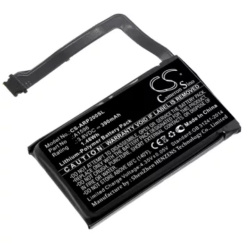   Apple A1596 helyettesítő fülhallgató akkumulátor (Li-Polymer, 390mAh / 1.48Wh, 3.8V) - Utángyártott