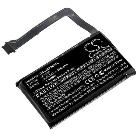 Apple A1596 helyettesítő fülhallgató akkumulátor (Li-Polymer, 390mAh / 1.48Wh, 3.8V) - Utángyártott