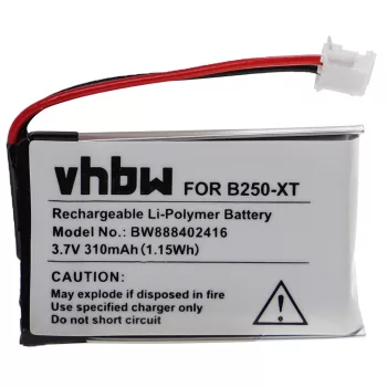   BlueParrot 80-7927-00-00 helyettesítő fülhallgató akkumulátor (Li-Polymer, 310mAh / 1.15Wh, 3.7V) - Utángyártott