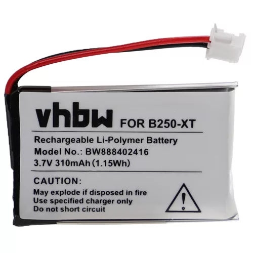 BlueParrot 80-7927-00-00 helyettesítő fülhallgató akkumulátor (Li-Polymer, 310mAh / 1.15Wh, 3.7V) - Utángyártott