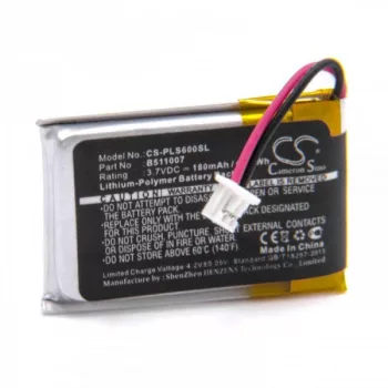   Plantronics CS60 készülékhez fülhallgató akkumulátor (Li-Polymer, 180mAh / 0.67Wh, 3.7V) - Utángyártott