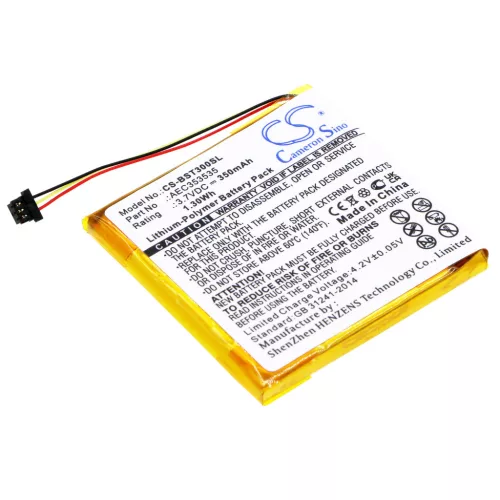 Beats AEC353535 helyettesítő fülhallgató akkumulátor (Li-Polymer, 350mAh / 1.3Wh, 3.7V) - Utángyártott