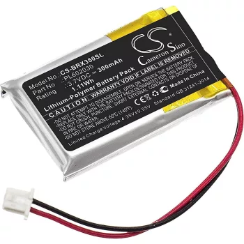   BlueParrott PL602030 helyettesítő fülhallgató akkumulátor (Li-Polymer, 300mAh / 1.11Wh, 3.7V) - Utángyártott