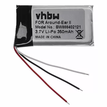  Bose AHB571935PCT-01 helyettesítő fülhallgató akkumulátor (Li-Polymer, 350mAh / 1.29Wh, 3.7V) - Utángyártott