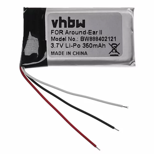 Bose AHB571935PCT-01 helyettesítő fülhallgató akkumulátor (Li-Polymer, 350mAh / 1.29Wh, 3.7V) - Utángyártott