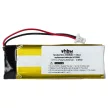 Cardo BAT00002 helyettesítő fülhallgató akkumulátor (Li-Polymer, 800mAh / 2.96Wh, 3.7V) - Utángyártott