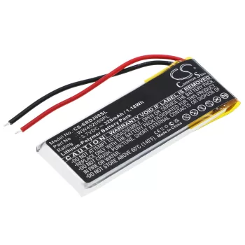  Cardo WW452050PL helyettesítő fülhallgató akkumulátor (Li-Polymer, 320mAh / 1.18Wh, 3.7V) - Utángyártott