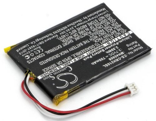 Corsair MH45908 helyettesítő fülhallgató akkumulátor (Li-Polymer, 700mAh / 2.59Wh, 3.7V) - Utángyártott