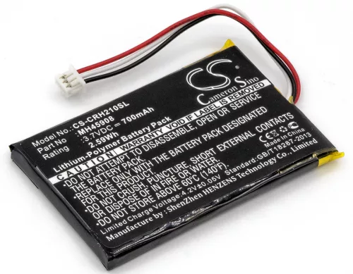 Corsair MH45908 helyettesítő fülhallgató akkumulátor (Li-Polymer, 700mAh / 2.59Wh, 3.7V) - Utángyártott