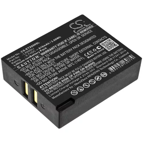 Eartec LX600LI helyettesítő fülhallgató akkumulátor (Li-Ion, 810mAh / 3Wh, 3.7V) - Utángyártott