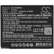 Eartec LX600LI helyettesítő fülhallgató akkumulátor (Li-Ion, 810mAh / 3Wh, 3.7V) - Utángyártott