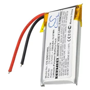   GN 1S1P051730PCM helyettesítő fülhallgató akkumulátor (Li-Polymer, 180mAh / 0.67Wh, 3.7V) - Utángyártott