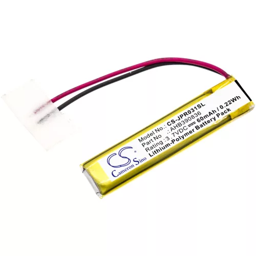 Jabra AHB390836 helyettesítő fülhallgató akkumulátor (Li-Polymer, 60mAh / 0.22Wh, 3.7V) - Utángyártott