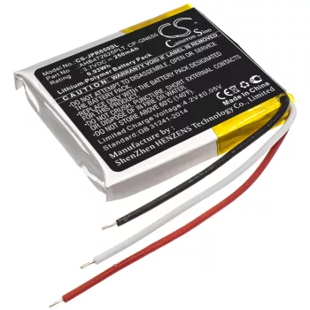  Jabra AHB472625PLT helyettesítő fülhallgató akkumulátor (Li-Polymer, 250mAh / 0.93Wh, 3.7V) - Utángyártott