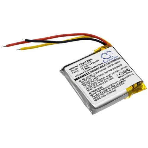 JBL 633331 helyettesítő fülhallgató akkumulátor (Li-Polymer, 610mAh / 2.26Wh, 3.7V) - Utángyártott