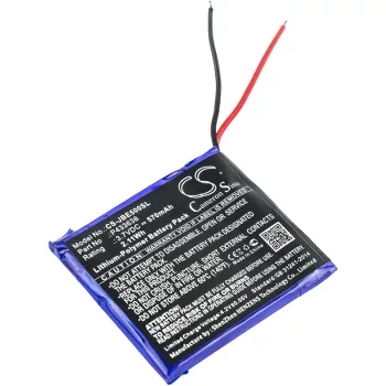   JBL P433638 helyettesítő fülhallgató akkumulátor (Li-Polymer, 570mAh / 2.11Wh, 3.7V) - Utángyártott