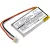 Logitech 533-000069 helyettesítő fülhallgató akkumulátor (Li-Polymer, 220mAh / 0.814Wh, 3.7V) - Utángyártott