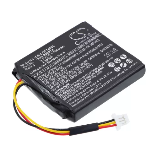 Logitech 533-000074 helyettesítő fülhallgató akkumulátor (Li-Ion, 700mAh / 2.59Wh, 3.7V) - Utángyártott