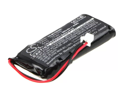 Midland 1ICP8/18/40 helyettesítő fülhallgató akkumulátor (Li-Polymer, 500mAh / 1.85Wh, 3.7V) - Utángyártott