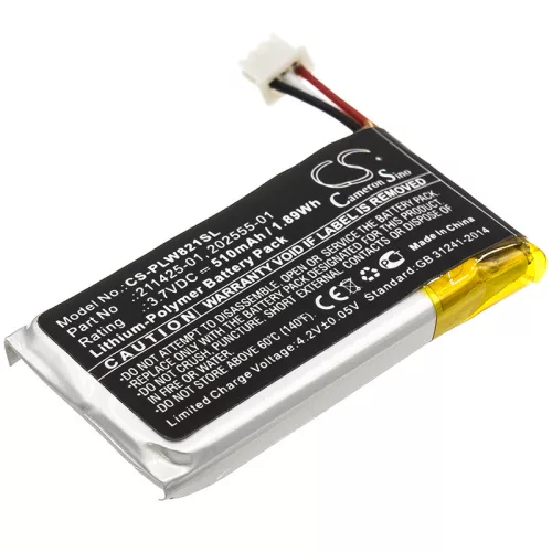 Plantronics 202555-01 helyettesítő fülhallgató akkumulátor (Li-Polymer, 510mAh / 1.89Wh, 3.7V) - Utángyártott