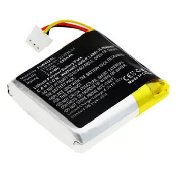   Plantronics 203035-01 helyettesítő fülhallgató akkumulátor (Li-Polymer, 650mAh / 2.41Wh, 3.7V) - Utángyártott