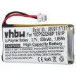 Sena 1ICP52/248P 1S1P helyettesítő fülhallgató akkumulátor (Li-Polymer, 500mAh / 1.85Wh, 3.7V) - Utángyártott