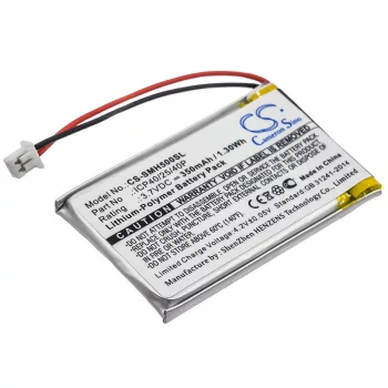   Sena ICP40/25/40P helyettesítő fülhallgató akkumulátor (Li-Polymer, 350mAh / 1.3Wh, 3.7V) - Utángyártott
