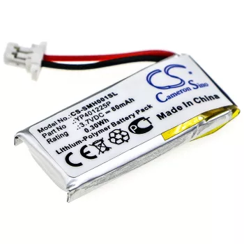   Sena YP401225P helyettesítő fülhallgató akkumulátor (Li-Polymer, 80mAh / 0.3Wh, 3.7V) - Utángyártott