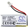 Sena YP401225P helyettesítő fülhallgató akkumulátor (Li-Polymer, 80mAh / 0.3Wh, 3.7V) - Utángyártott