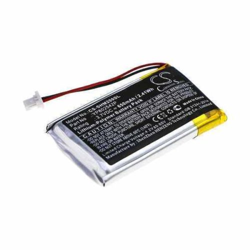 Sena YP802542P helyettesítő fülhallgató akkumulátor (Li-Polymer, 650mAh / 2.41Wh, 3.7V) - Utángyártott