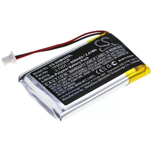 Sena YP802542P helyettesítő fülhallgató akkumulátor (Li-Polymer, 650mAh / 2.41Wh, 3.7V) - Utángyártott