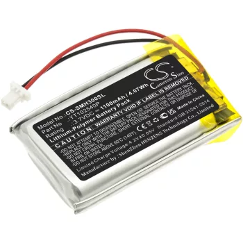   Sena YT102540P helyettesítő fülhallgató akkumulátor (Li-Polymer, 1100mAh / 4.07Wh, 3.7V) - Utángyártott