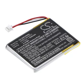   Sennheiser 507271-88 helyettesítő fülhallgató akkumulátor (Li-Polymer, 650mAh / 2.41Wh, 3.7V) - Utángyártott