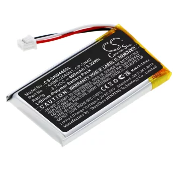  Sennheiser 564546 helyettesítő fülhallgató akkumulátor (Li-Polymer, 600mAh / 2.2Wh, 3.7V) - Utángyártott