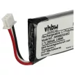 Sennheiser 504374 helyettesítő fülhallgató akkumulátor (Li-Polymer, 200mAh / 0.74Wh, 3.7V) - Utángyártott