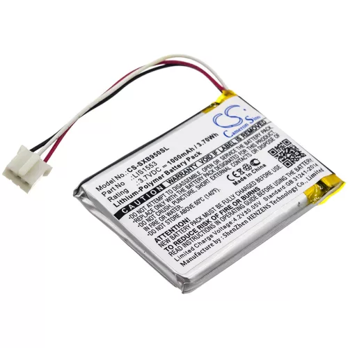 Sony LIS1553 helyettesítő fülhallgató akkumulátor (Li-Polymer, 1000mAh / 3.7Wh, 3.7V) - Utángyártott