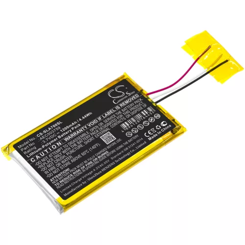 SteelSeries AEC503759 helyettesítő fülhallgató akkumulátor (Li-Polymer, 1200mAh / 4.44Wh, 3.7V) - Utángyártott