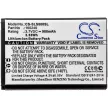 SteelSeries 61298RX készülékhez fülhallgató akkumulátor (Li-Ion, 900mAh / 3.33Wh, 3.7V) - Utángyártott