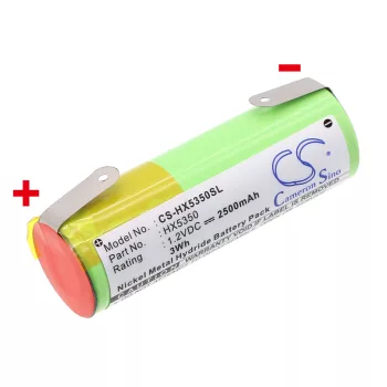   Braun 3731, 3738 helyettesítő akkumulátor (NiMh, 2500mAh / 3Wh, 1.2V) - Utángyártott