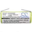 Braun Oral-B 3745, 3761, 3762 helyettesítő akkumulátor (NiMh, 2000mAh / 2.4Wh, 1.2V) - Utángyártott