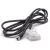 Mazda 3 készülékhez átalakító kábel (3.5mm Jack (Anya), Mini ISO (Apa), Fekete / Fehér) - Utángyártott