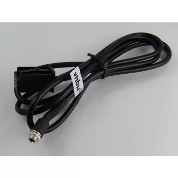   Ford Fiesta készülékhez átalakító kábel (3.5mm Jack (Anya), Eszköz Specifikus, 100cm, Fekete) - Utángyártott
