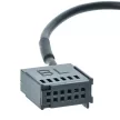 Ford Fiesta készülékhez átalakító kábel (3.5mm Jack (Apa), MOST csatlakozó (Anya), 90cm, Fekete) - Utángyártott