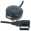 Volkswagen Bora, Caddy, Eos készülékekhez átalakító kábel (USB (Anya), AMI (Apa), Fekete) - Utángyártott